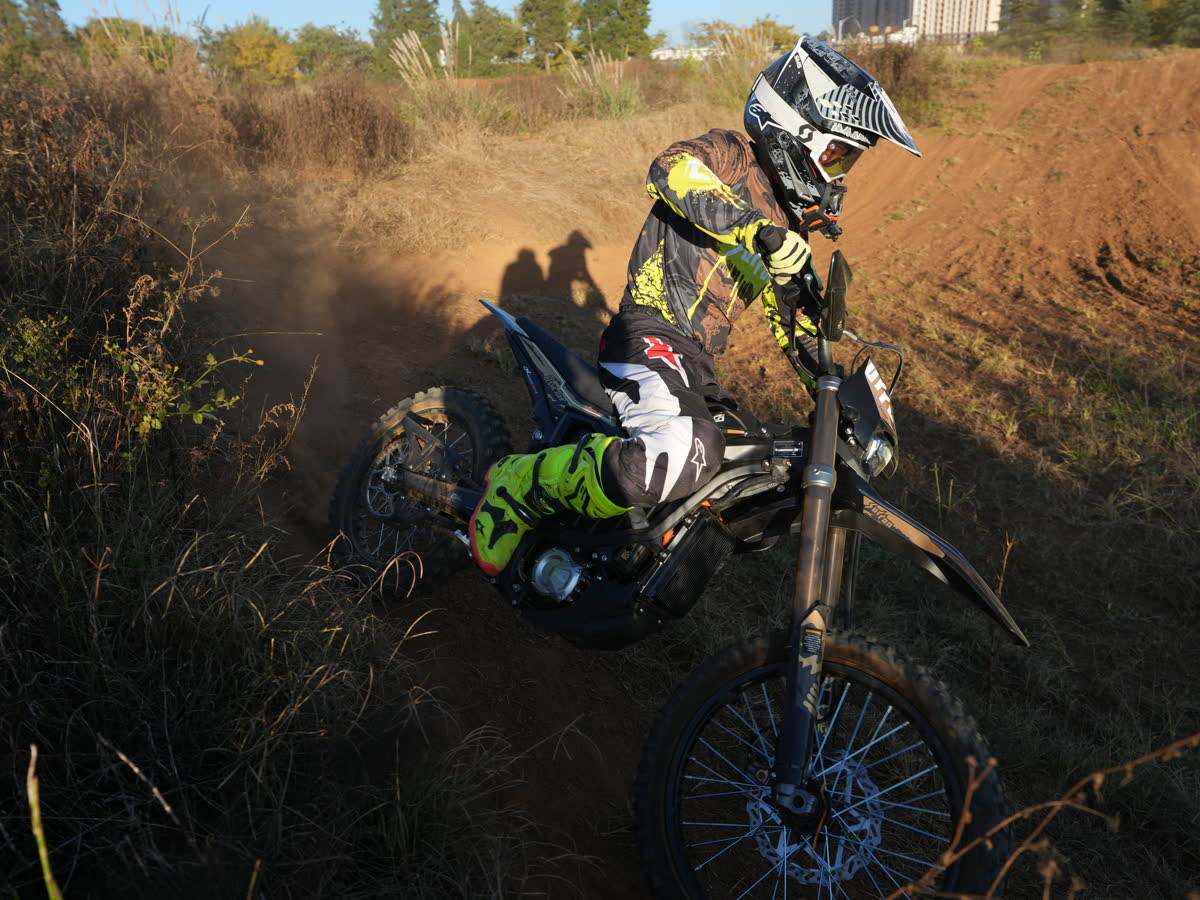 Off-road rider w akcji